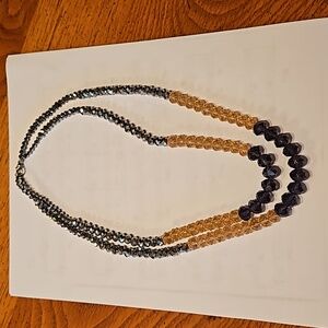 Sparkly beaded necklace